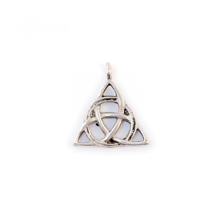 Pendentif Celtique En Argent Sterling 925 Avec Verre Facetté - Neuf Avec étiquettes