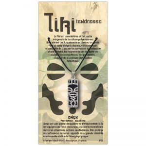 Tiki Tendresse sur sa carte personnalisée