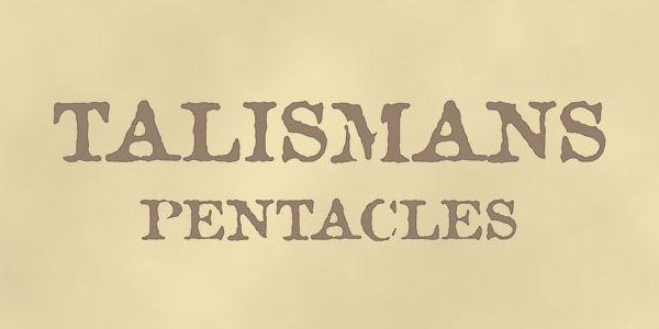 Talismans Pentacles